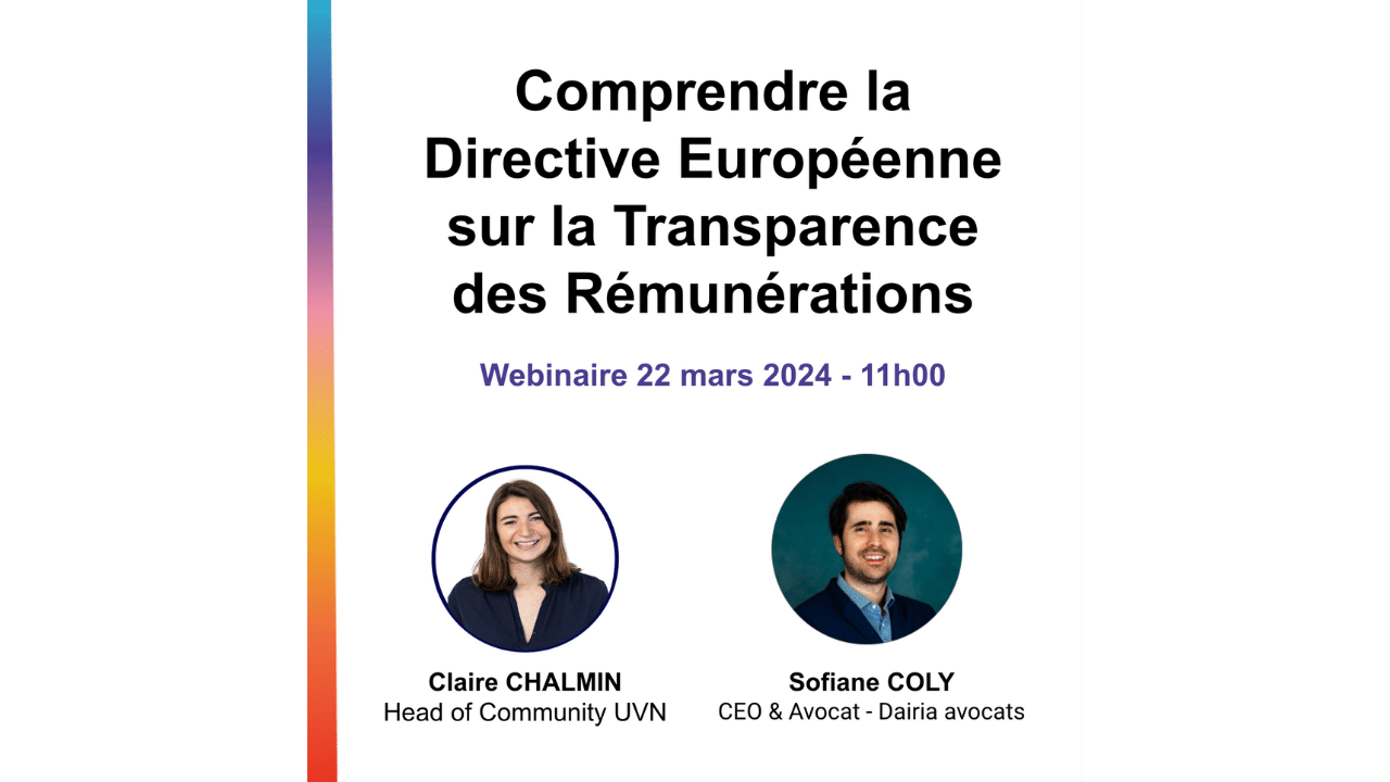 Webinaire - Comprendre la directive Européenne sur la transparence des Rémunérations - Skills Mag